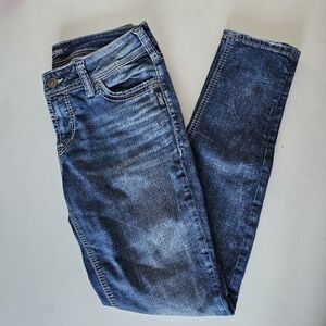 Silver Jeans Co. Elyse Mid Skinny Jeans